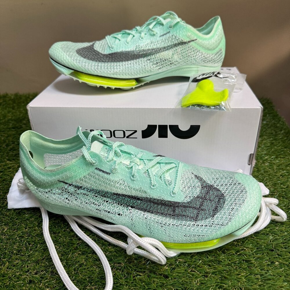 Nike Air Zoom Victory Track Spikes Mint Foam Volt DR9908-300 Men's 11.5 NEW